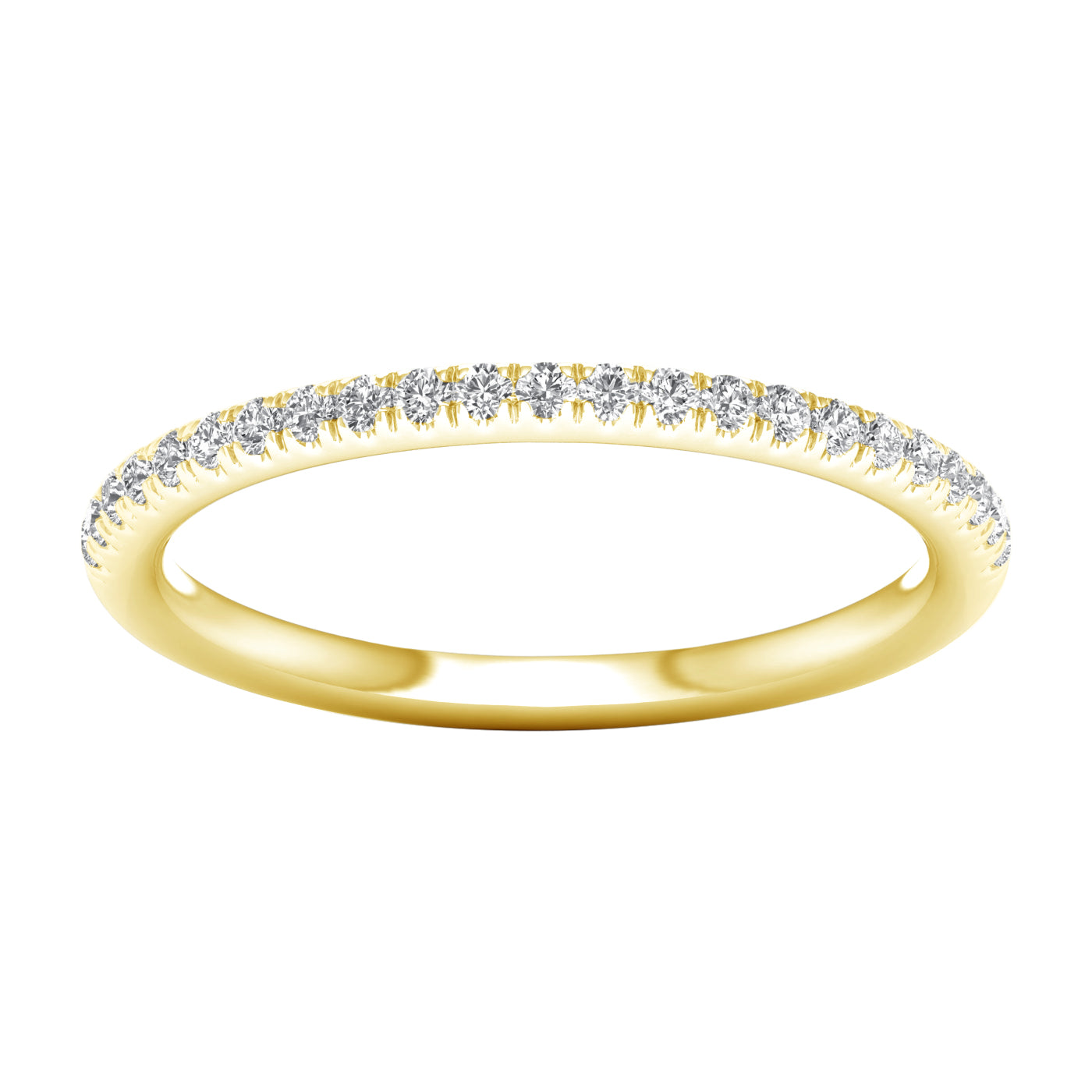 0.18 CT. T.W. Classic Lab Grown Diamond Band in 14K Yellow Gold